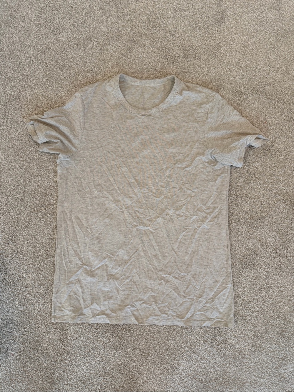lululemon athletica Men's Crew Tee - Heather cream